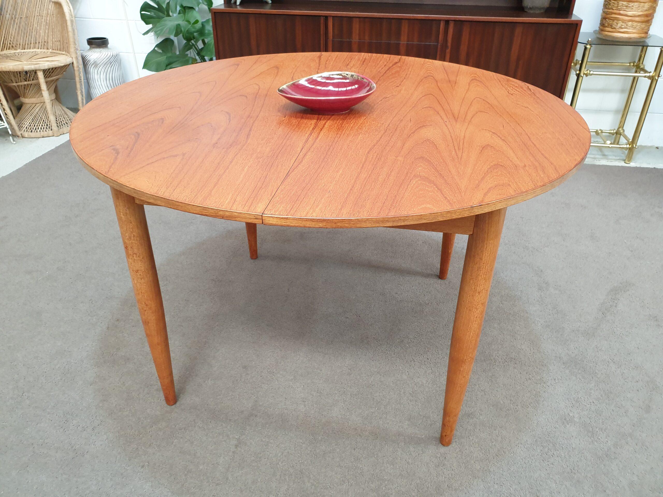 Retro Teak Dining Kitchen Table Pattison Hilton And Main